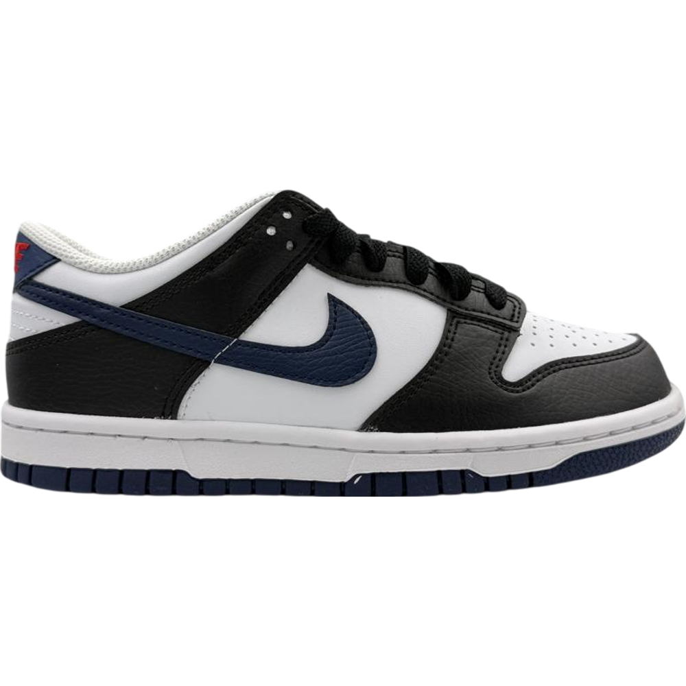 Nike Dunk Low Black White Midnight Navy (GS)